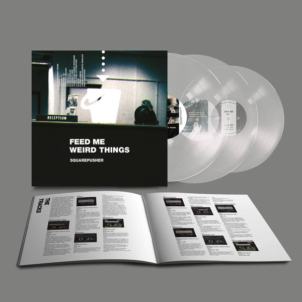 SQUAREPUSHER Feed Me Weird Things 2LP + 10" CLEAR