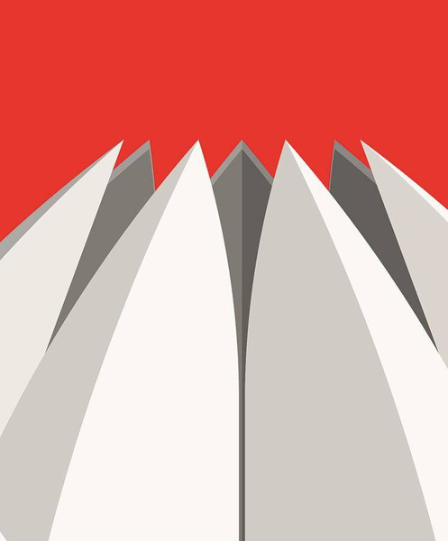 Lotus Temple PLAKAT