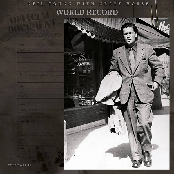 YOUNG, NEIL & CRAZY HORSE World Record LP