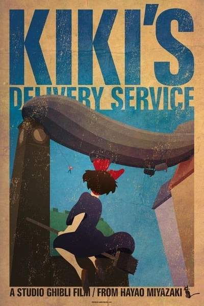 Kiki's Delivery Service PLAKAT
