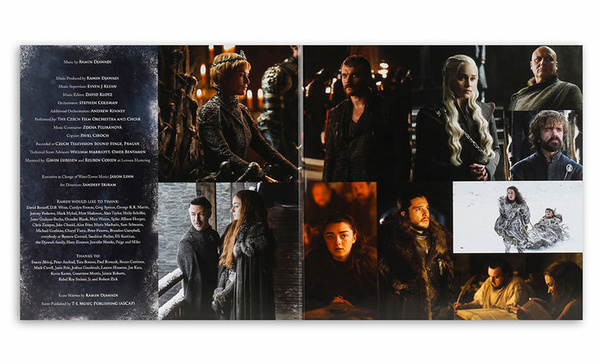 ORIGINAL TV SOUNDTRACK / RAMIN DJAWADI Game Of Thrones Season 7 LP