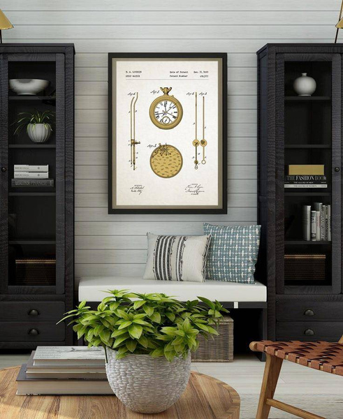 Zegarek patent PLAKAT