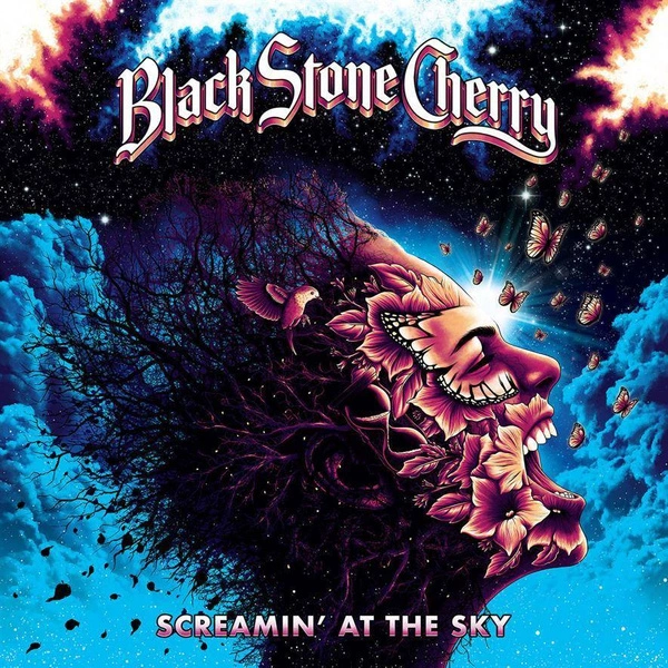 BLACK STONE CHERRY Screamin At The Sky WHITE LP