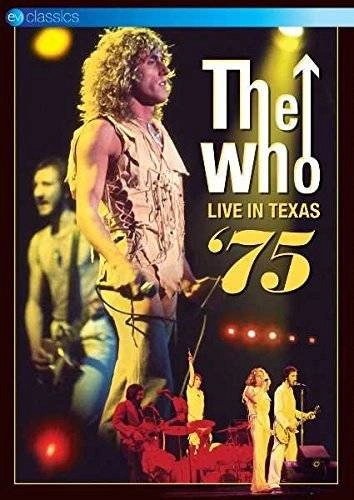 WHO Live In Texas '75 DVD DISC