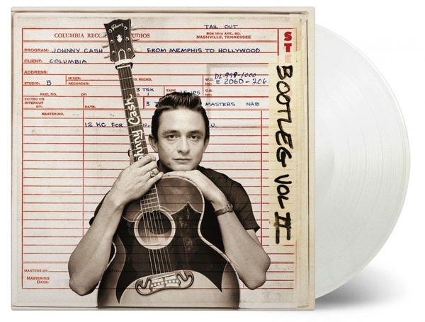 JOHNNY CASH Bootleg 2: From Memphis To Hollywood 3LP TRANSPARENT 