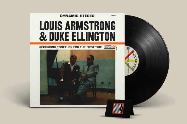 LOUIS ARMSTRONG & DUKE ELLINGTON Together For The First Time LP