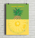 Ananas PLAKAT