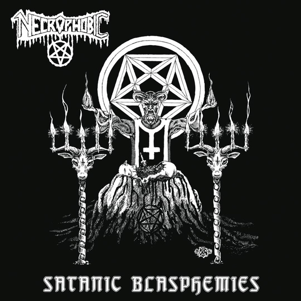 NECROPHOBIC Satanic Blasphemies (re-issue 2022) LP